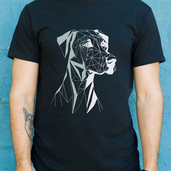 Geometric Dog T Shirt - Picture 10 of 12